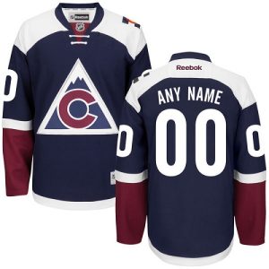 NHL Colorado Avalanche Trikot Benutzerdefinierte Reebok 3rd Blau Authentic